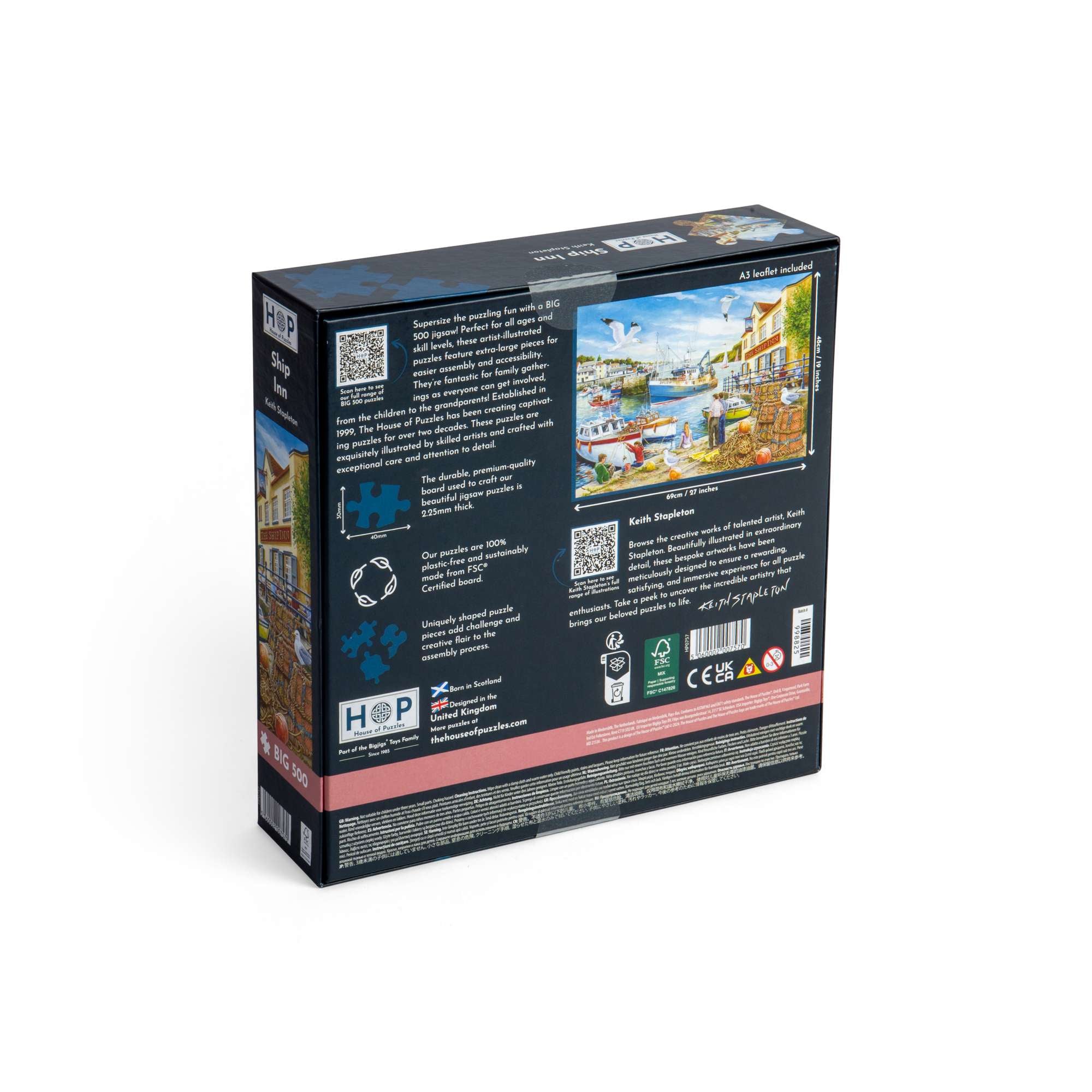 Ship Inn BIG 500 | Seaside Jigsaw | House of Puzzles