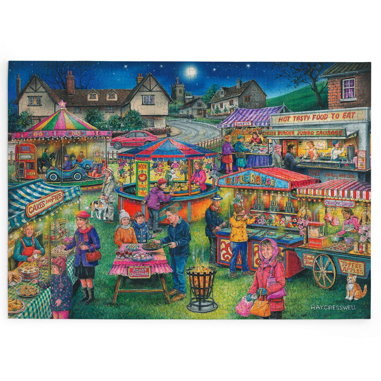 No.13 Village Fayre Find The Difference BIG 500 Puzzle