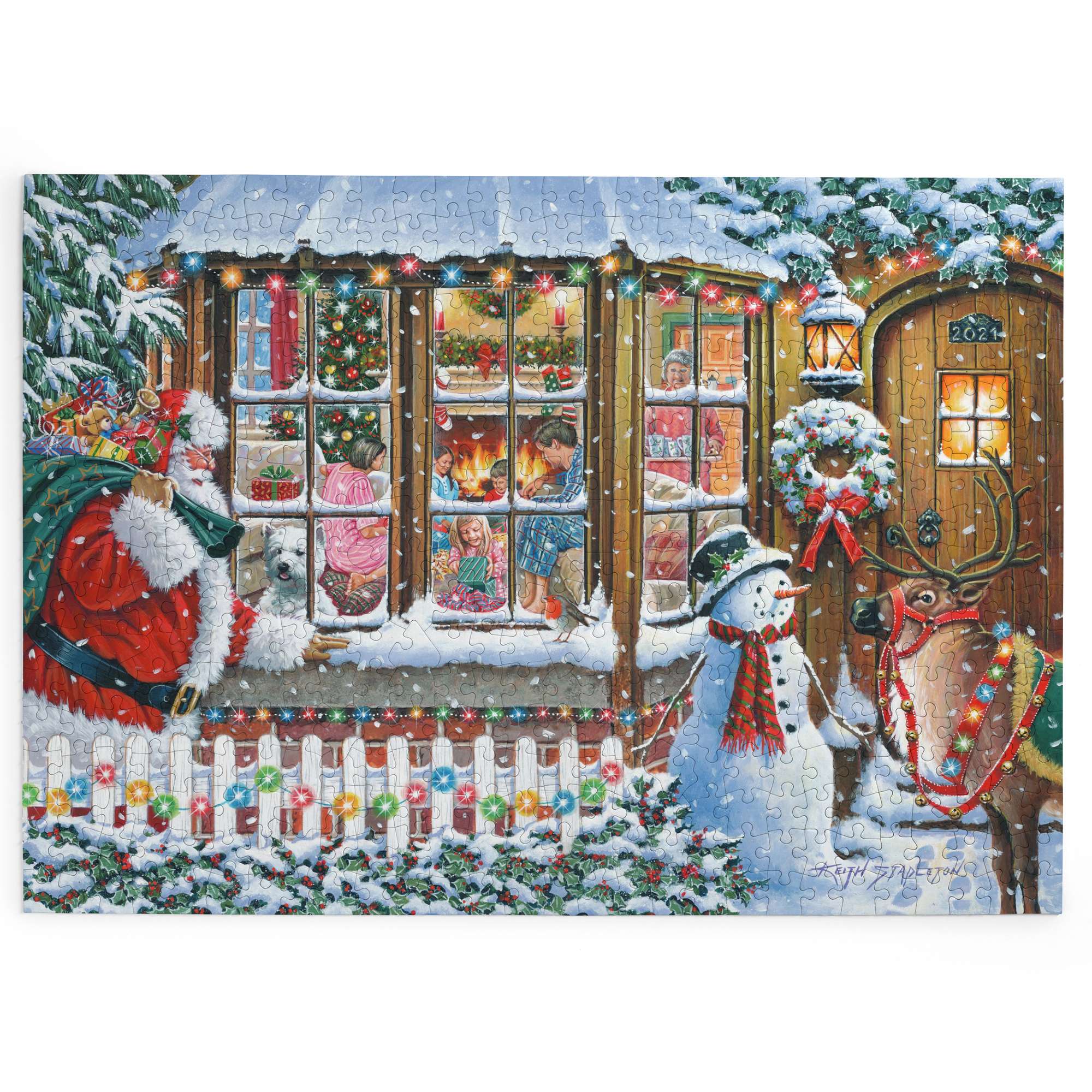 With Love From Santa BIG 500 | Christmas Jigsaw | House of Puzzles
