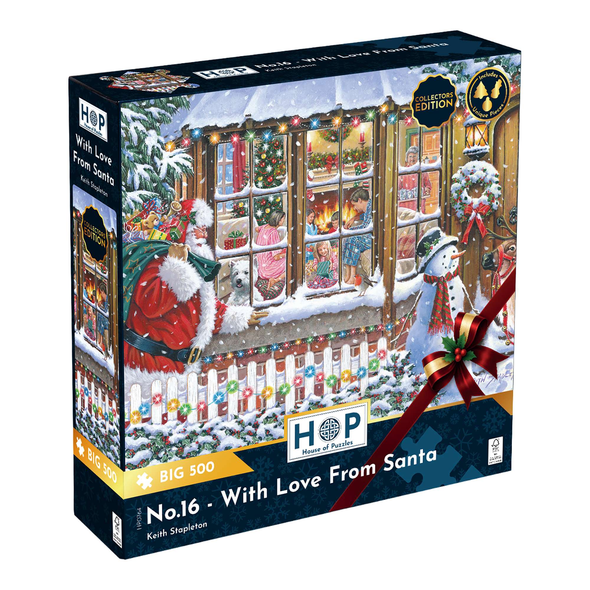 With Love From Santa BIG 500 | Christmas Jigsaw | House of Puzzles With Love From Santa BIG 500 | Christmas Jigsaw | House of Puzzles