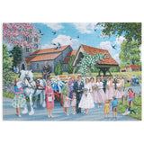 Country Wedding 1000 Piece Puzzle