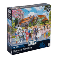 Country Wedding 1000 Piece Puzzle