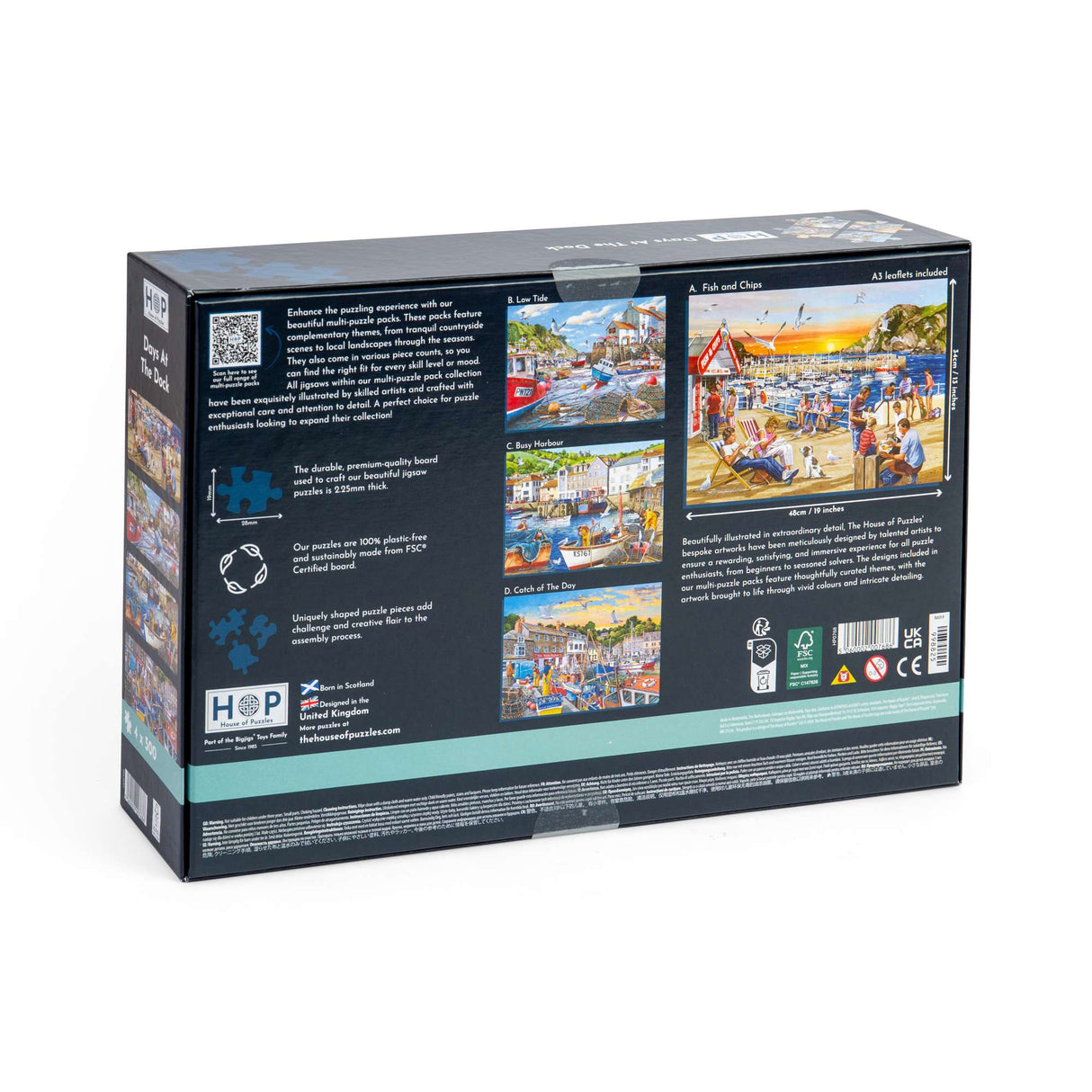 Days At The Dock - 4 x 500 Piece