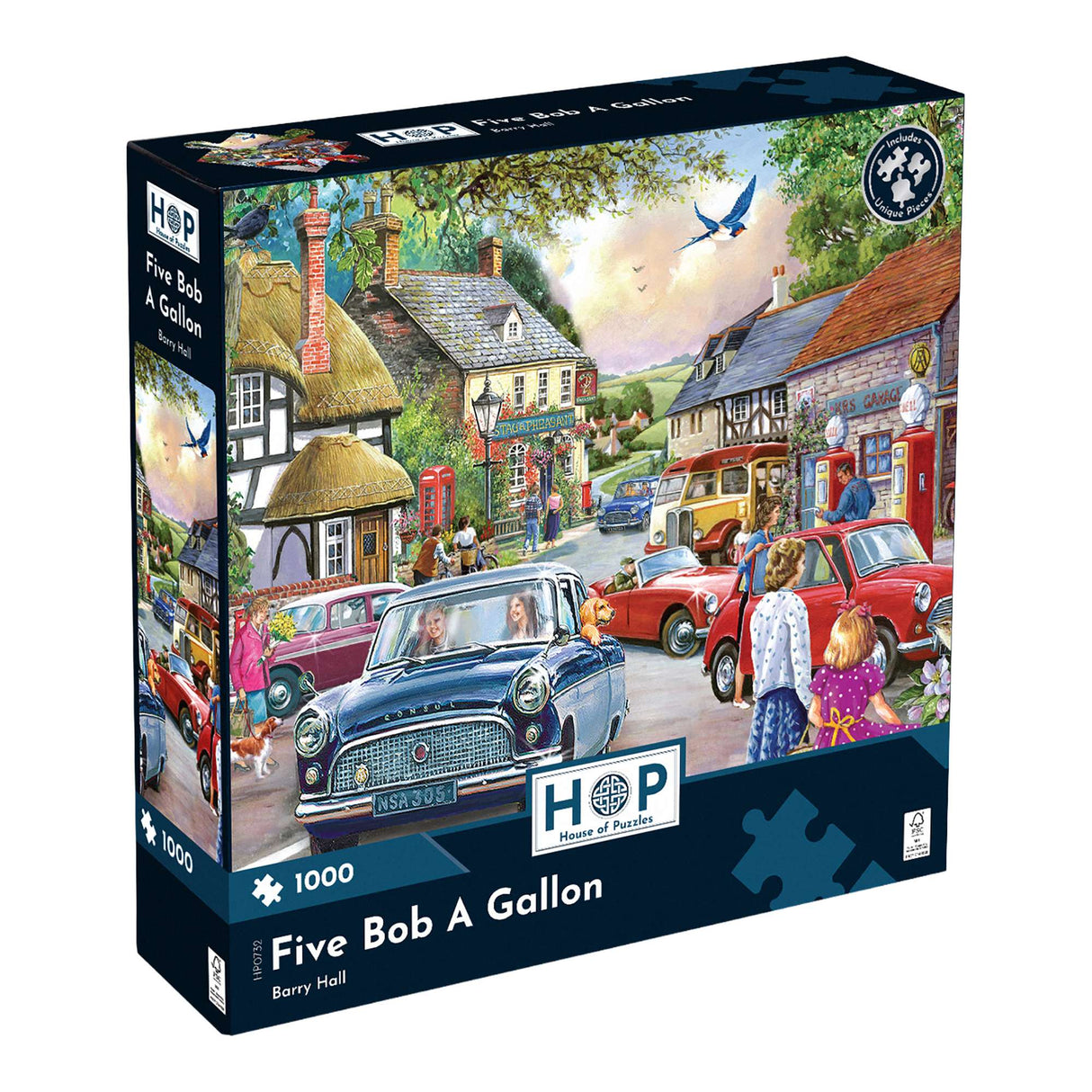 Five Bob A Gallon 1000 Piece Jigsaw Puzzle