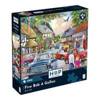 Five Bob A Gallon 1000 Piece Jigsaw Puzzle