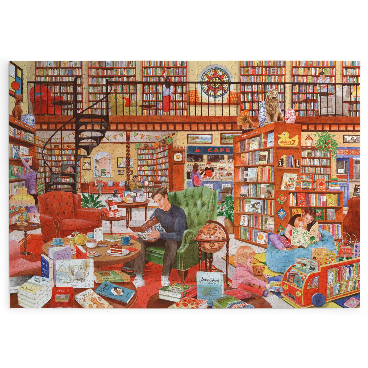 Tea and Tales 500 Piece Jigsaw Puzzle