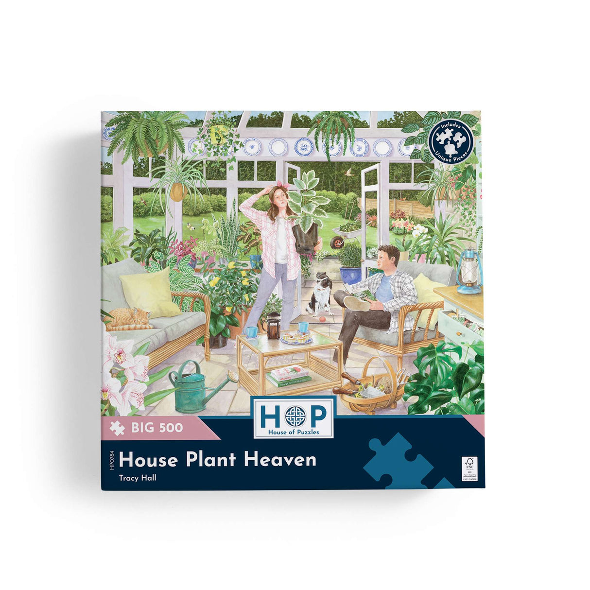 House Plant Heaven BIG 500 Piece Jigsaw Puzzle