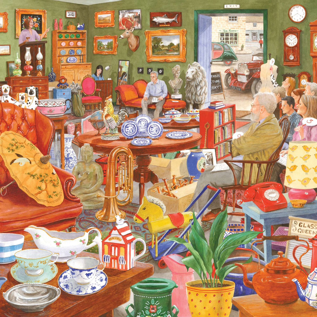 Going Going Gone 1000 Piece Jigsaw Puzzle