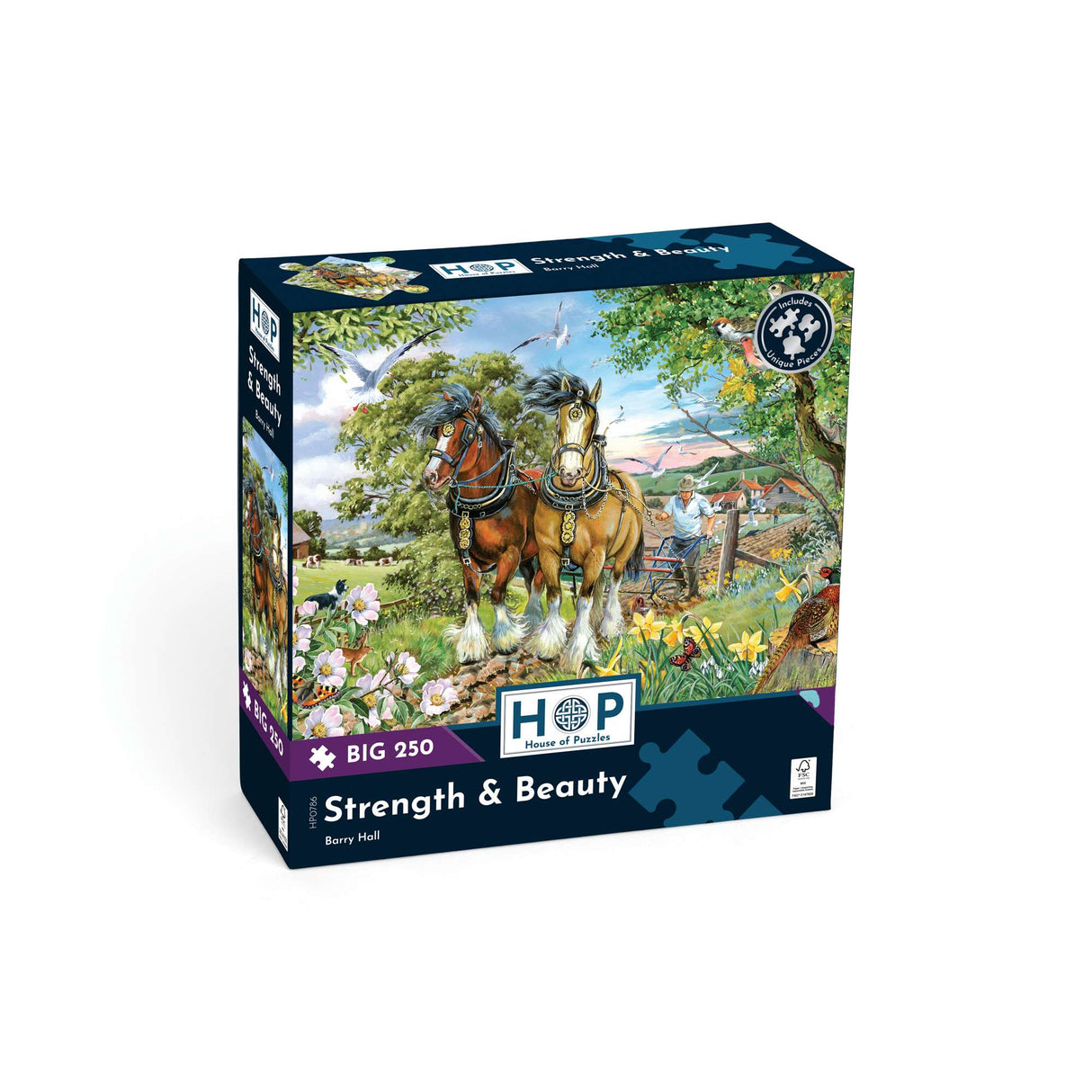 Strength & Beauty  - BIG 250 Piece Jigsaw Puzzle