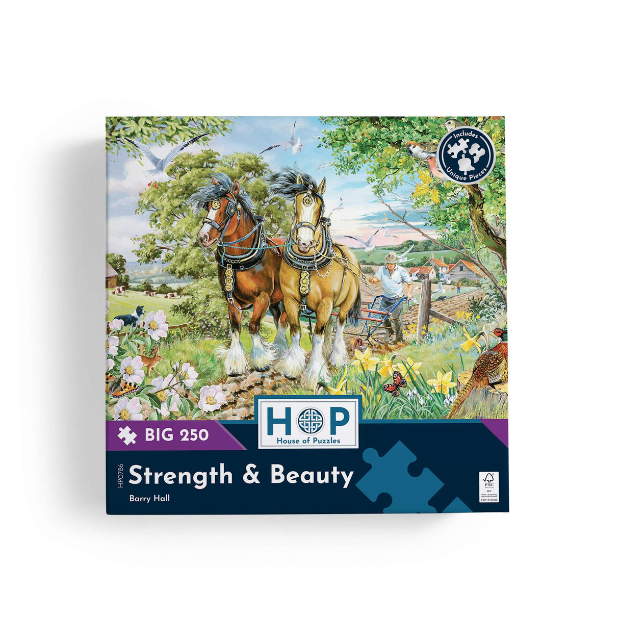 Strength & Beauty  - BIG 250 Piece Jigsaw Puzzle