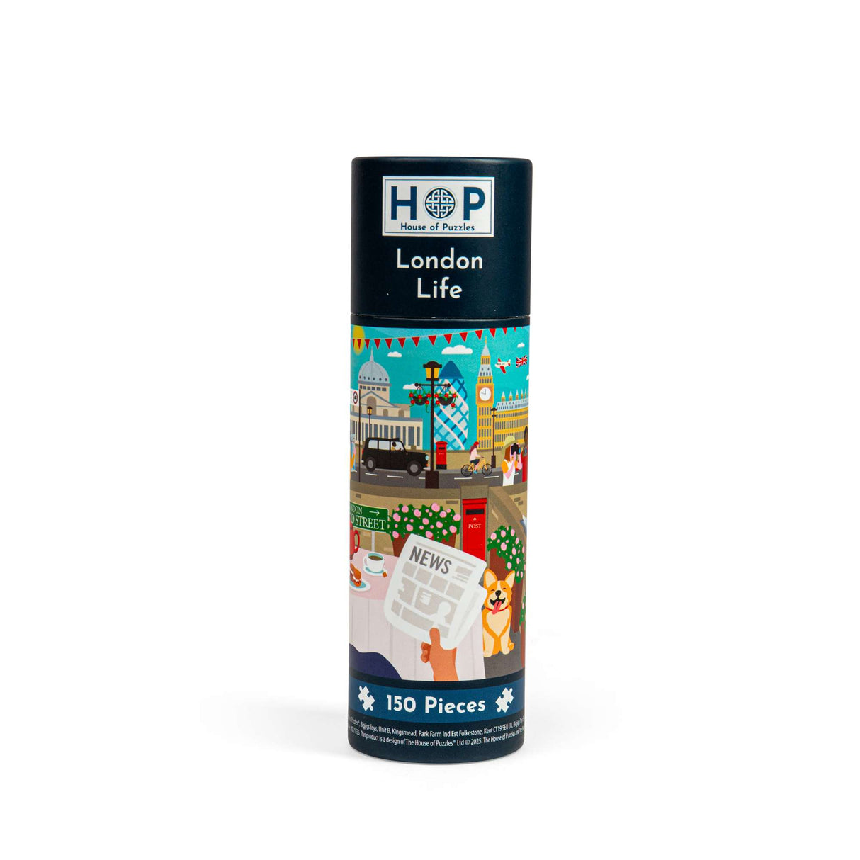 London Life 150 Piece Mini Puzzle in a Tube