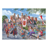 Conwy Castle 150 Piece Mini Jigsaw Puzzle in a Tube