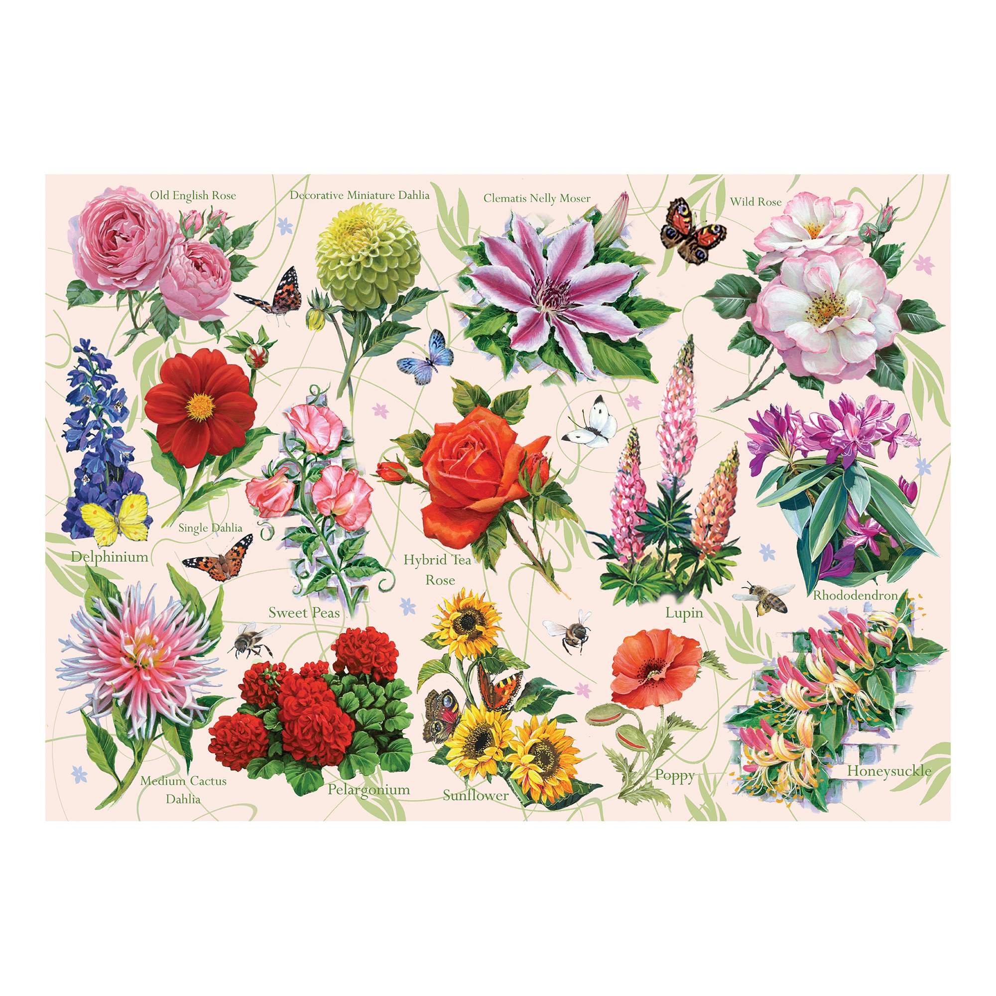 Full Bloom BIG 500 | Garden & Flowers Jigsaw | House of Puzzles