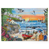 Seaside Sunset BIG 250 Jigsaw Puzzle
