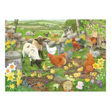 Spring Chickens BIG 500 Jigsaw Puzzle