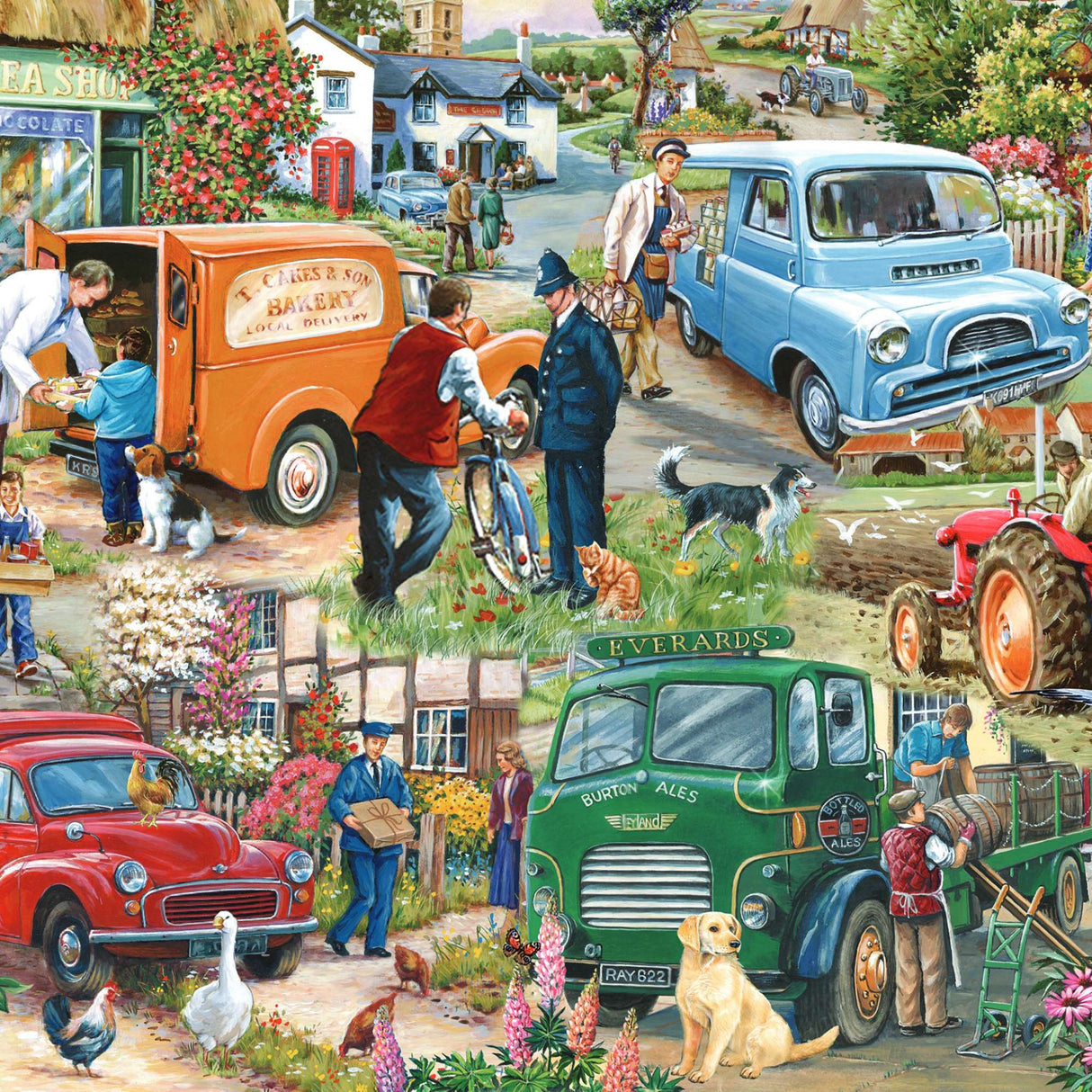 Whistle While you Work BIG 500 Jigsaw Puzzle