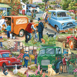 Whistle While you Work BIG 500 Jigsaw Puzzle