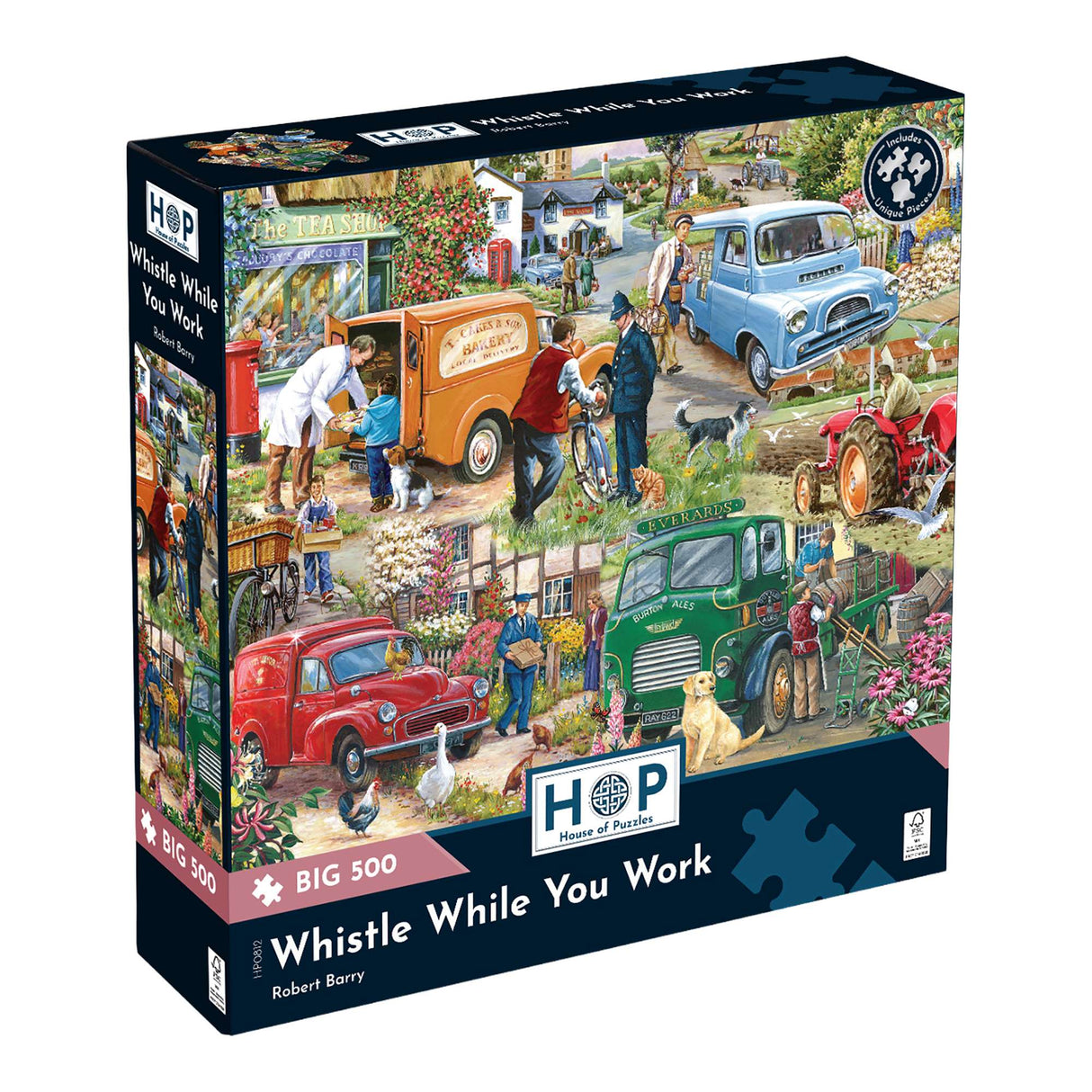 Whistle While you Work BIG 500 Jigsaw Puzzle