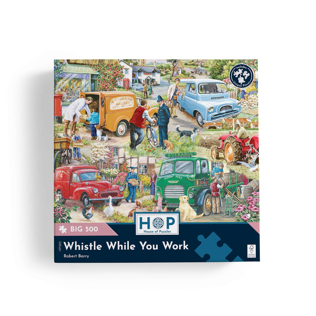 Whistle While you Work BIG 500 Jigsaw Puzzle