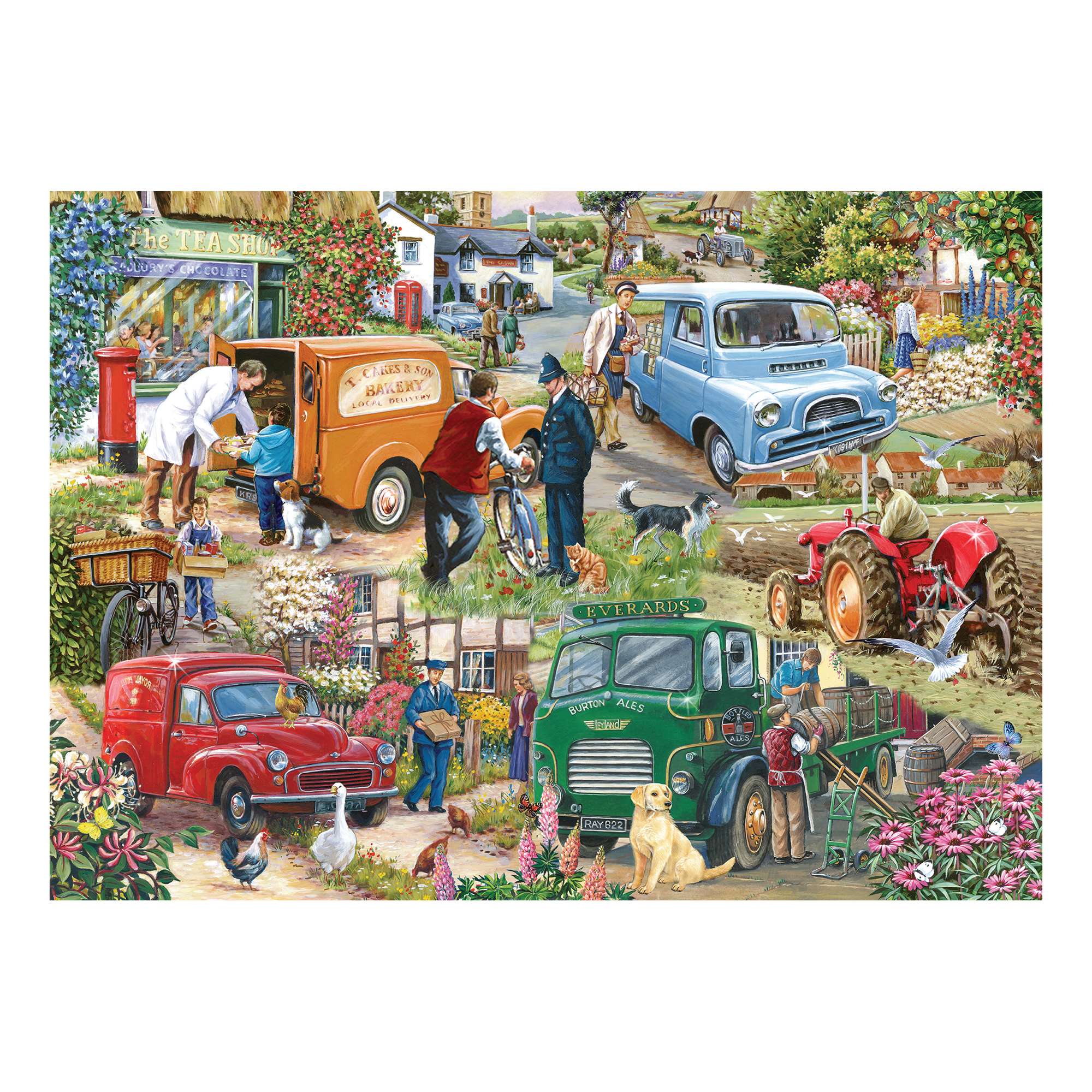 Whistle While you Work | Towns and Villages Jigsaw | House of Puzzles