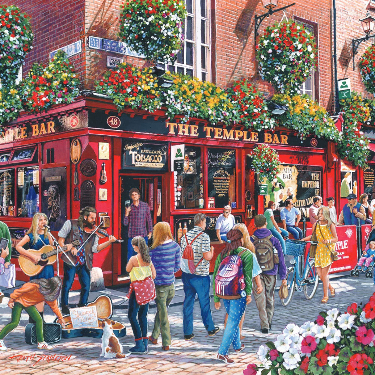 Temple Bar 1000 Piece Jigsaw Puzzle