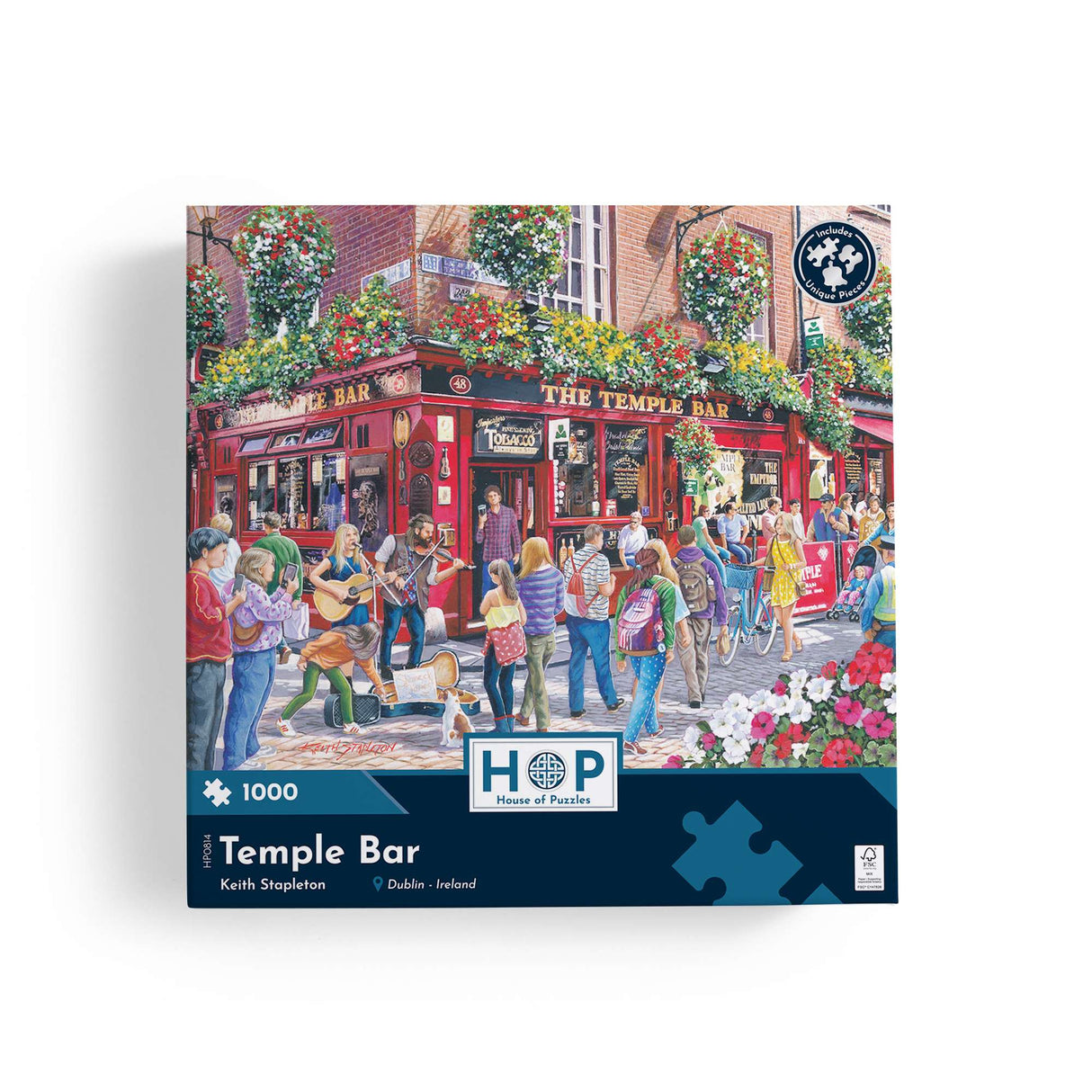 Temple Bar 1000 Piece Jigsaw Puzzle