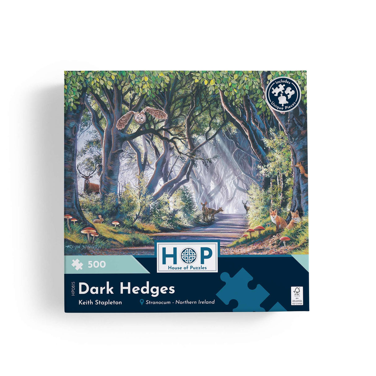 Dark Hedges 500 Piece Jigsaw Puzzle
