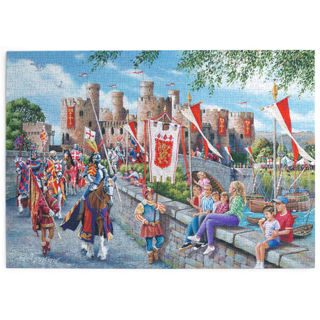 Castell Conwy 1000 Piece Jigsaw Puzzle