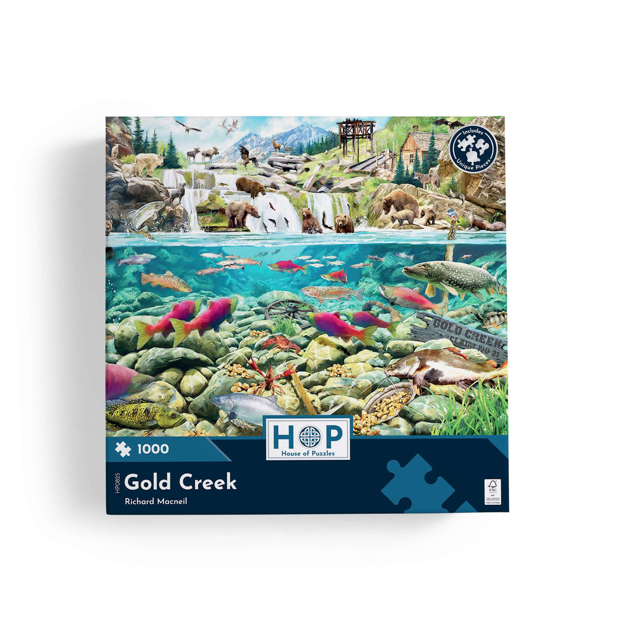 Gold Creek 1000 Piece Jigsaw Puzzle