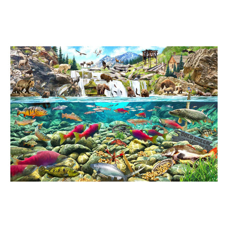 Gold Creek 1000 Piece Jigsaw Puzzle