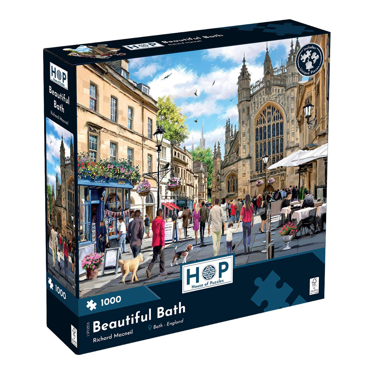 Beautiful Bath 1000 Piece Jigsaw Puzzle