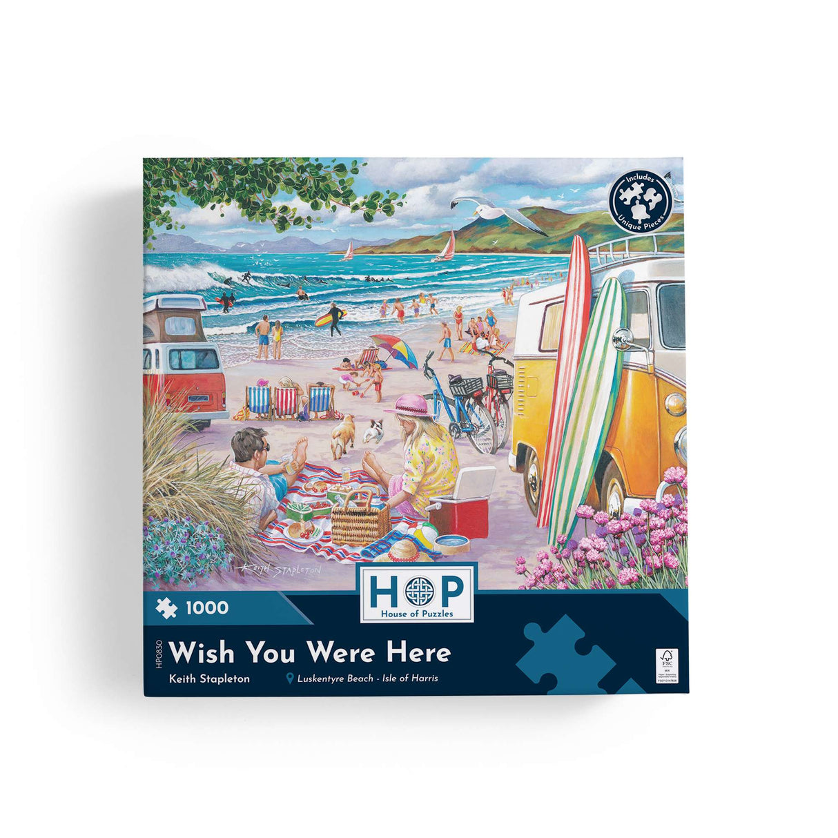 Wish You Were Here 1000 Piece Jigsaw Puzzle