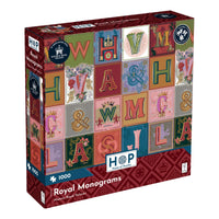 Royal Monograms 1000 Piece Jigsaw Puzzle