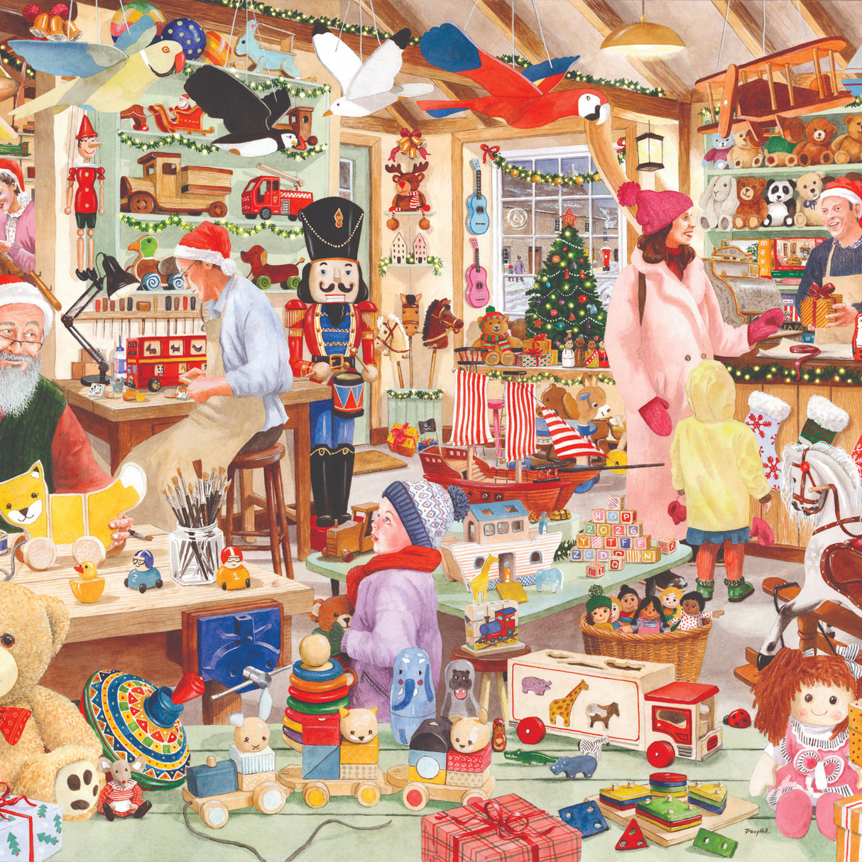 No. 22 - Toymaker's Workshop BIG 500 Jigsaw Puzzle