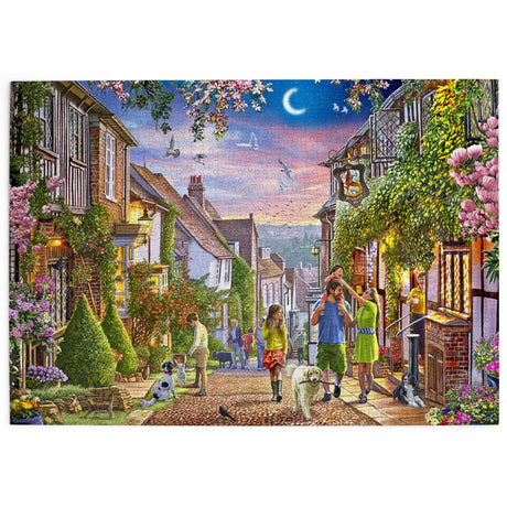 Mermaid Street 1000 Piece Jigsaw Puzzle