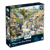 Where Are Ewe Going 1000 Piece Jigsaw Puzzle
