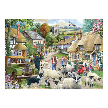Where Are Ewe Going 1000 Piece Jigsaw Puzzle