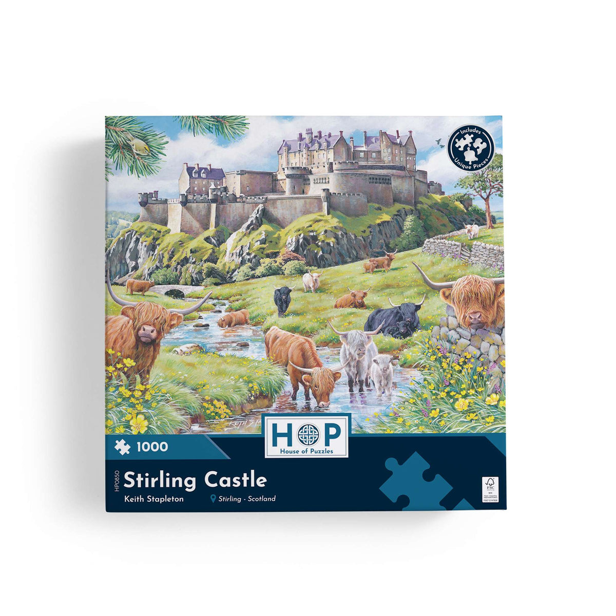 Stirling Castle 1000 Piece Jigsaw Puzzle