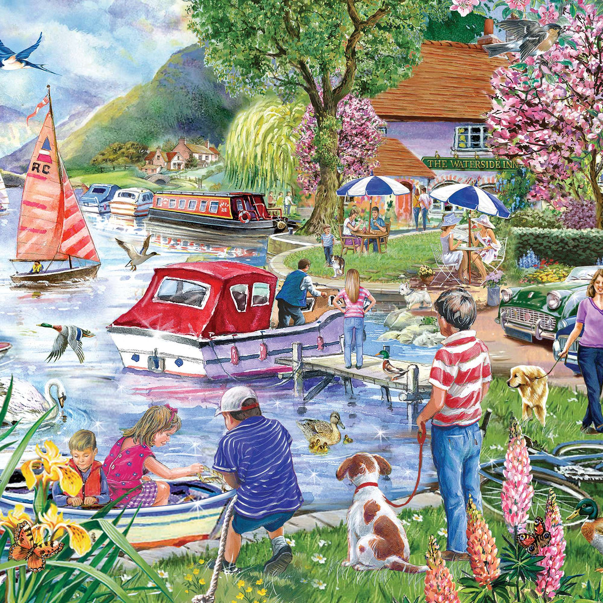 Waterside Inn BIG 500 Jigsaw Puzzle