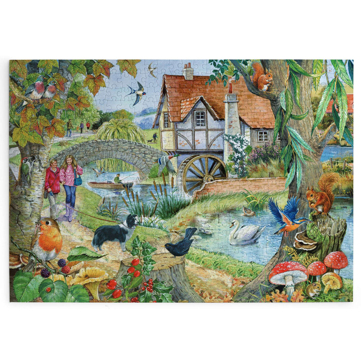 The Old Mill House 500 Piece Jigsaw Puzzle