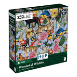 ZSL Beautiful Beasts 1000 Piece Jigsaw Puzzle