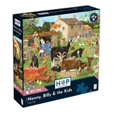 Nanny, Billy & the Kids BIG 500 Jigsaw Puzzle