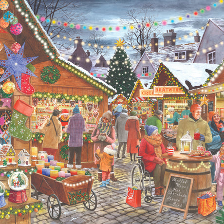Christmas Market 1000 Piece Jigsaw Puzzle