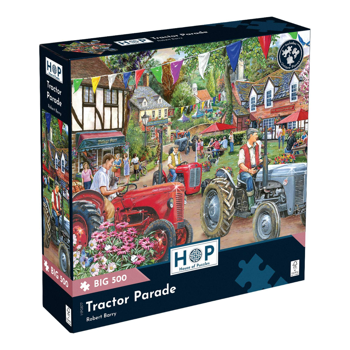 Tractor Parade BIG 500 Jigsaw Puzzle