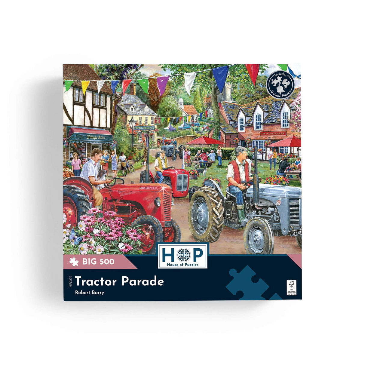 Tractor Parade BIG 500 Jigsaw Puzzle
