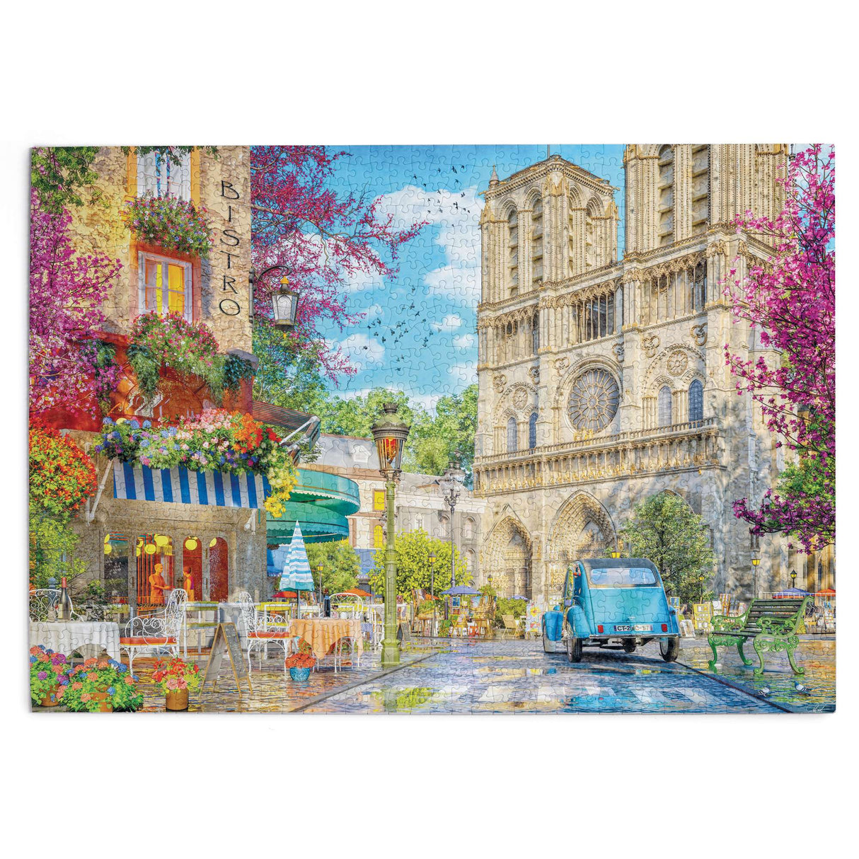 Notre Dame Afternoon 1000 Piece Jigsaw Puzzle