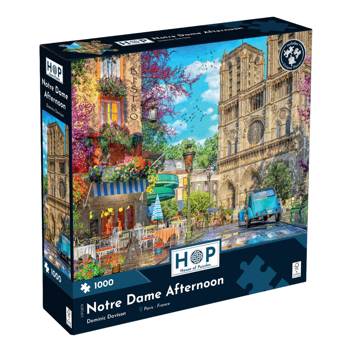 Notre Dame Afternoon 1000 Piece Jigsaw Puzzle