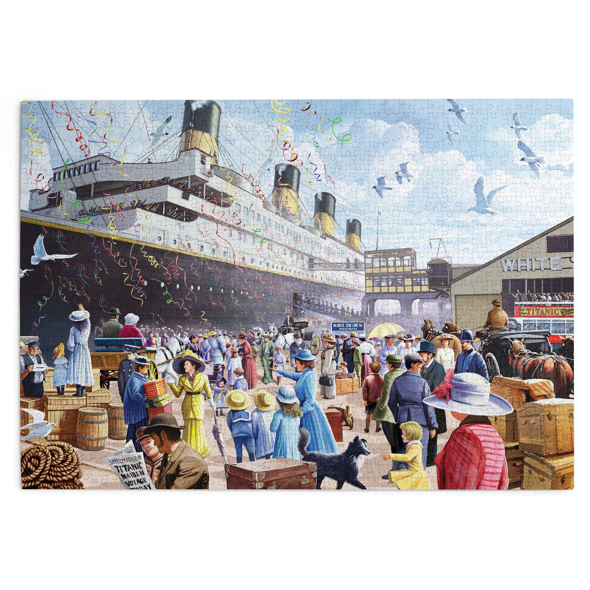 Titanic Embarking 1000 Piece Jigsaw Puzzle