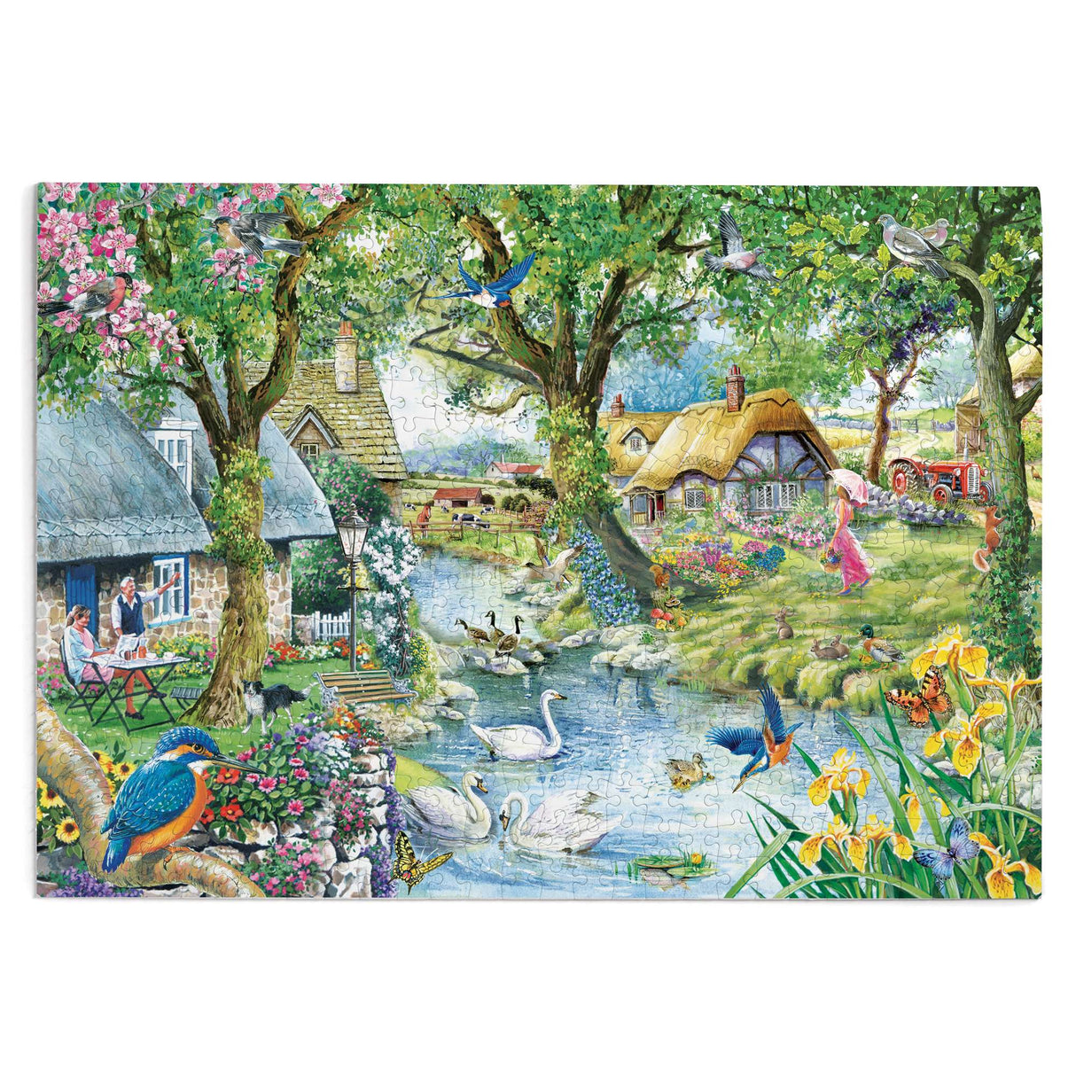 Kingfisher Cottage BIG 500 Jigsaw Puzzle