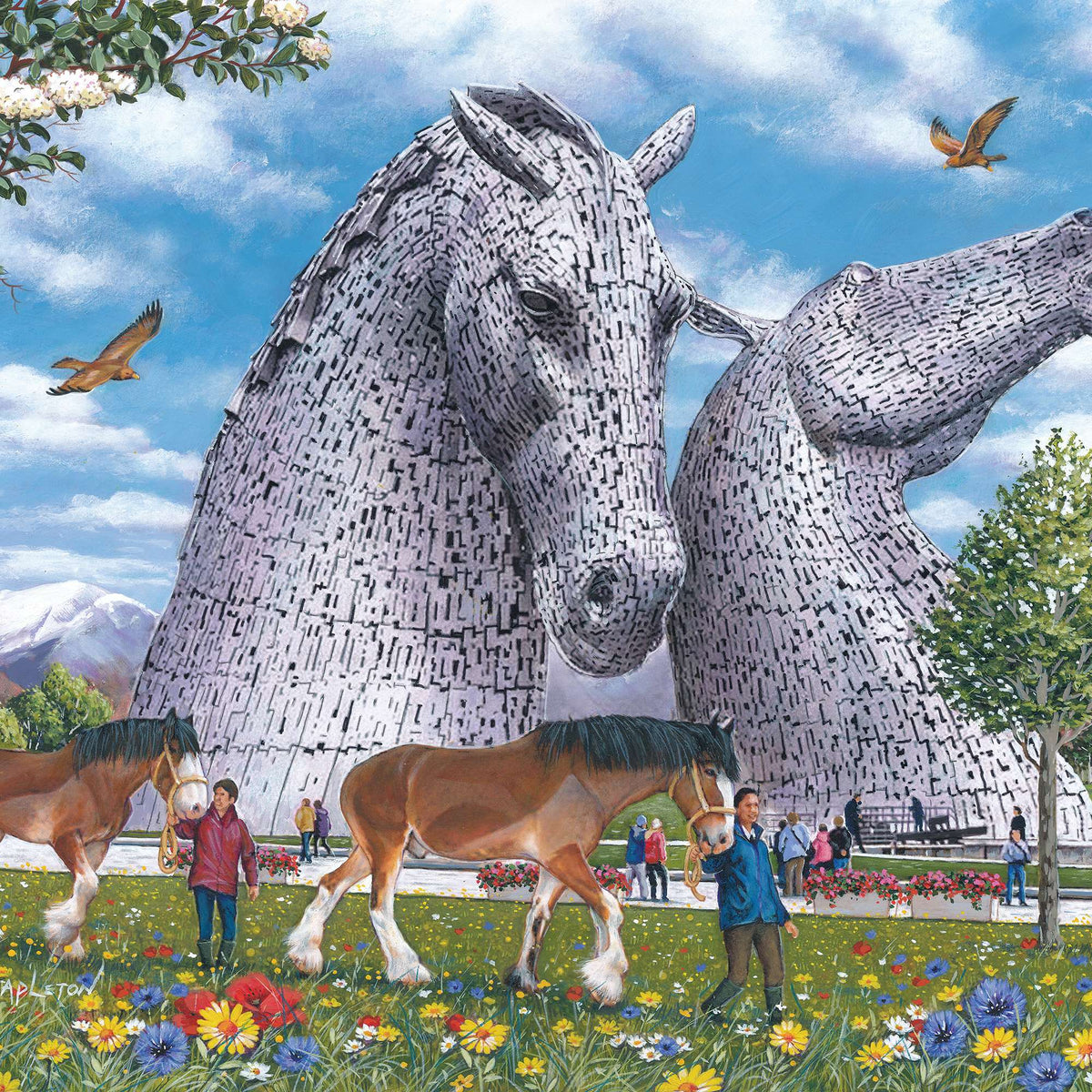 The Kelpies BIG 500 Jigsaw Puzzle